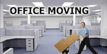 Moving boxes during an office move